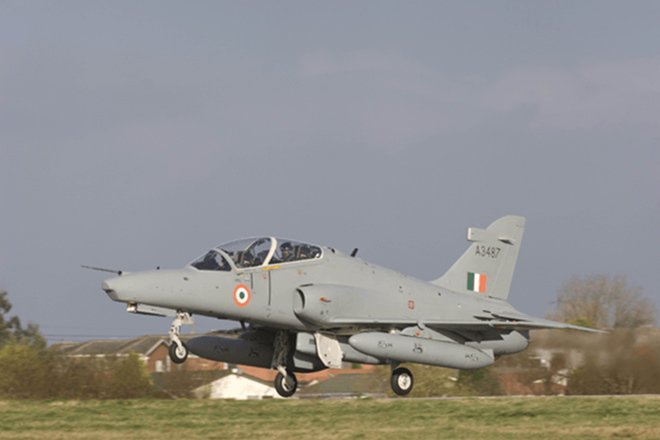 IAF’s Hawk Aircraft crash after take-off at AF Station Kalaikunda