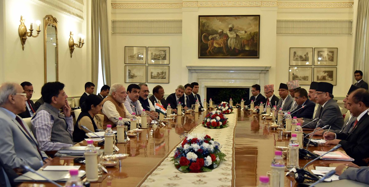 India, Nepal hold bilateral talks