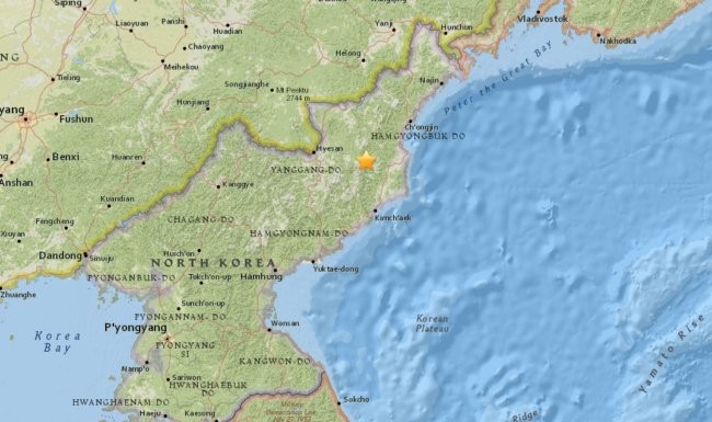 Quake detected near North Korea nuclear test site