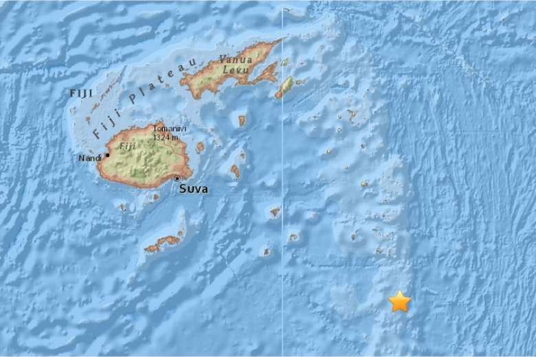 6.8 magnitude quake rocks Fiji