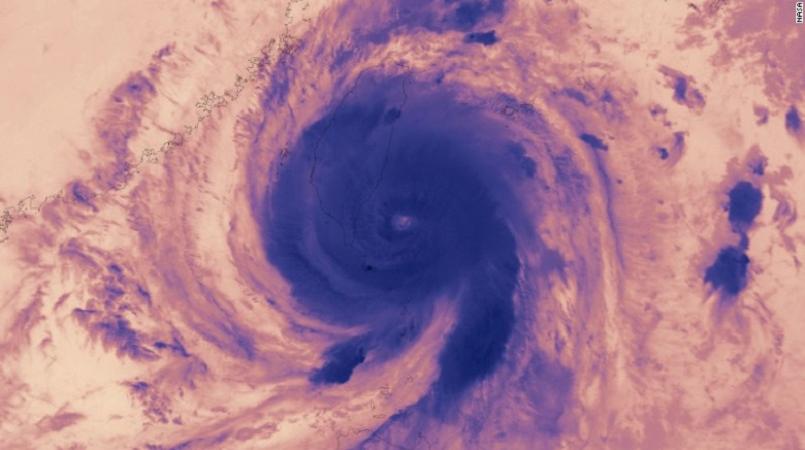 Super Typhoon Meranti targets Taiwan, mainland China