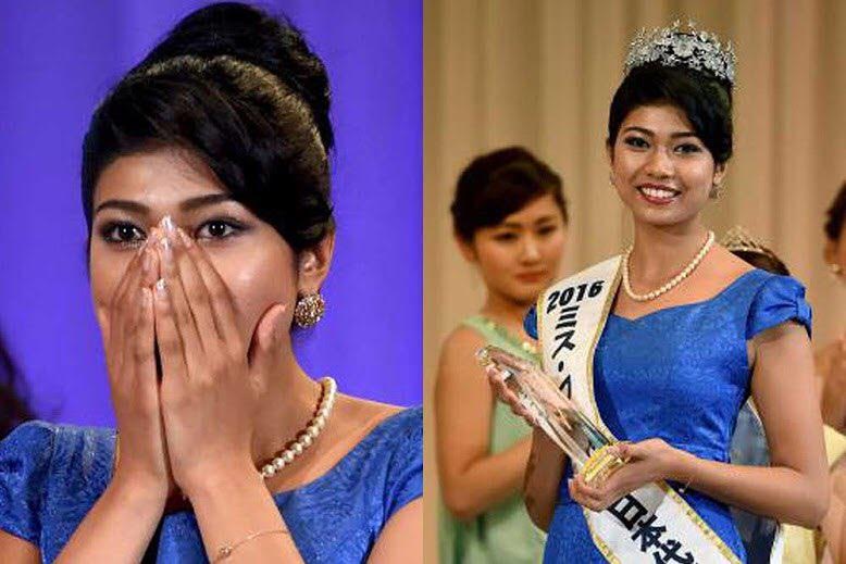 Half-Indian Beauty Crowned Miss Japan