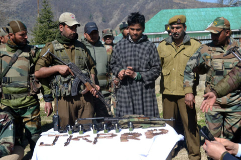 Two Jaish militants arrested in Kashmir