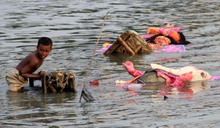 Idol immersions: polluting holy Ganga in the name of faith