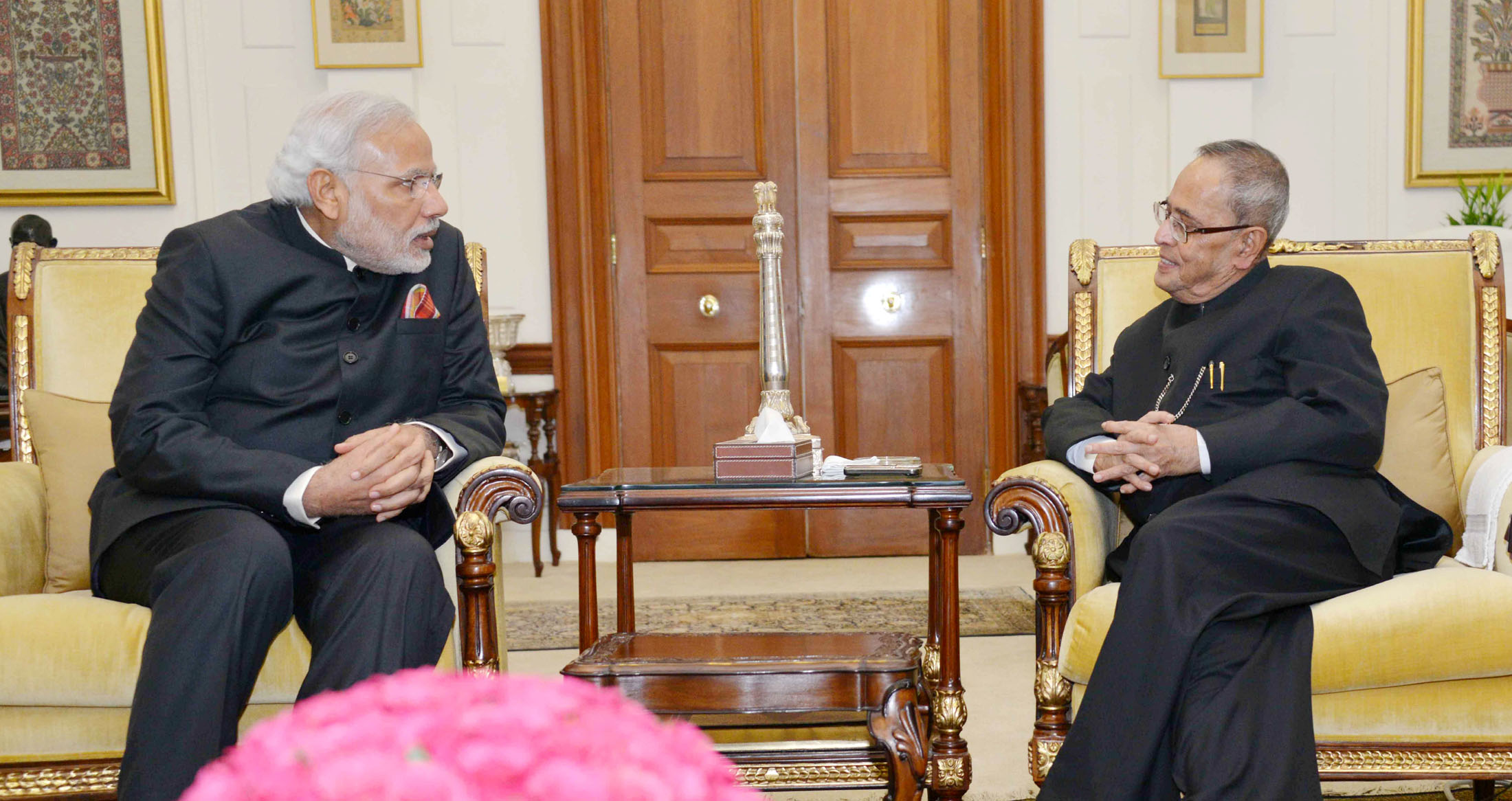 President Pranab Mukherjee and PM Modi greet nation on Durga Ashtami