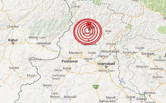 5.5-magnitude earthquake in Pakistan