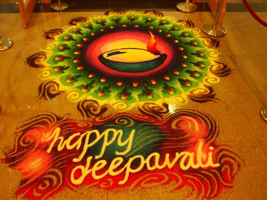 Rangoli : An art which precedes sculpture and painting