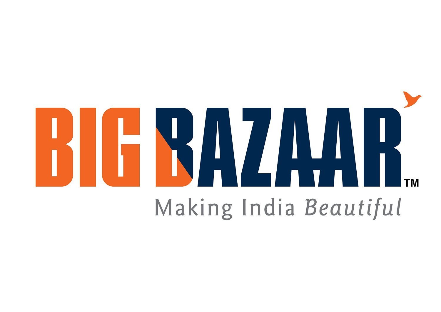 People visit Big Bazaar for cash withdrawal