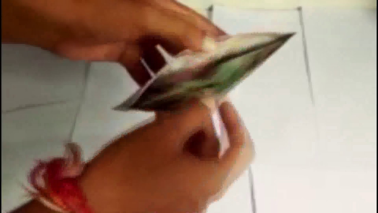 Unique way of using 1000 rupees currency note
