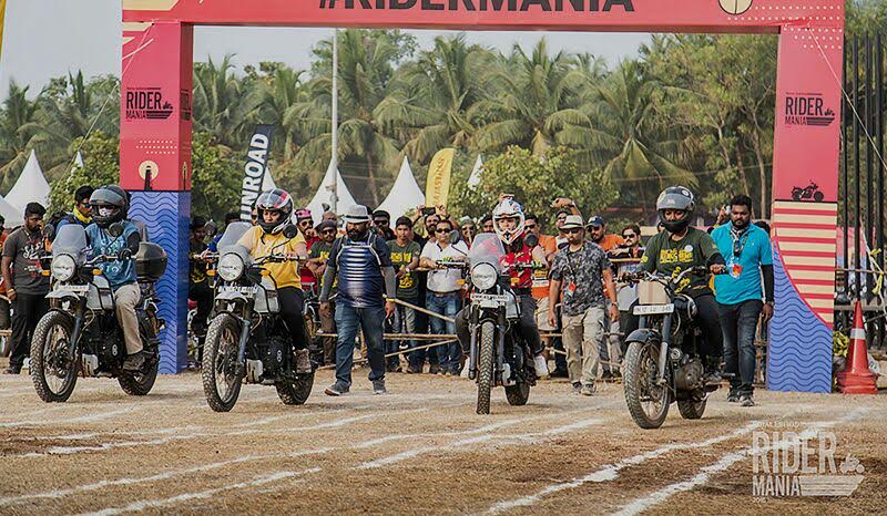Bullet Queen of Vadodara secured 2nd position in Goa Rider Mania