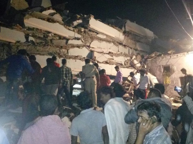 10 missing as underconstruction building collapses in Hyderabad