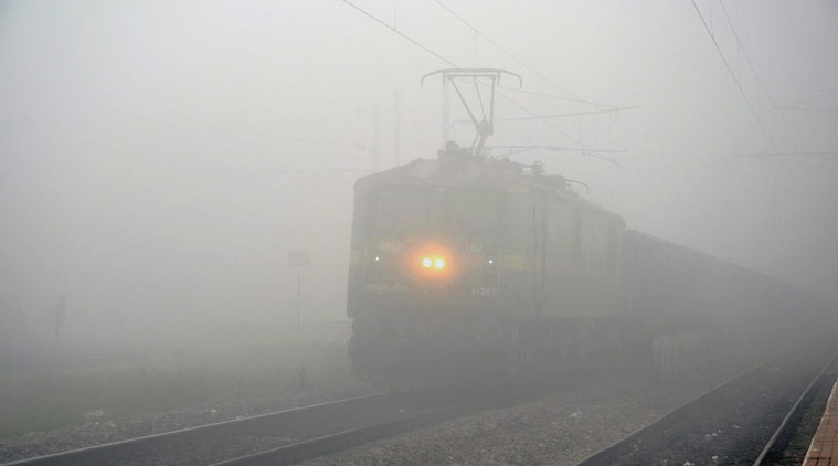 90 trains late, eight cancelled due to fog