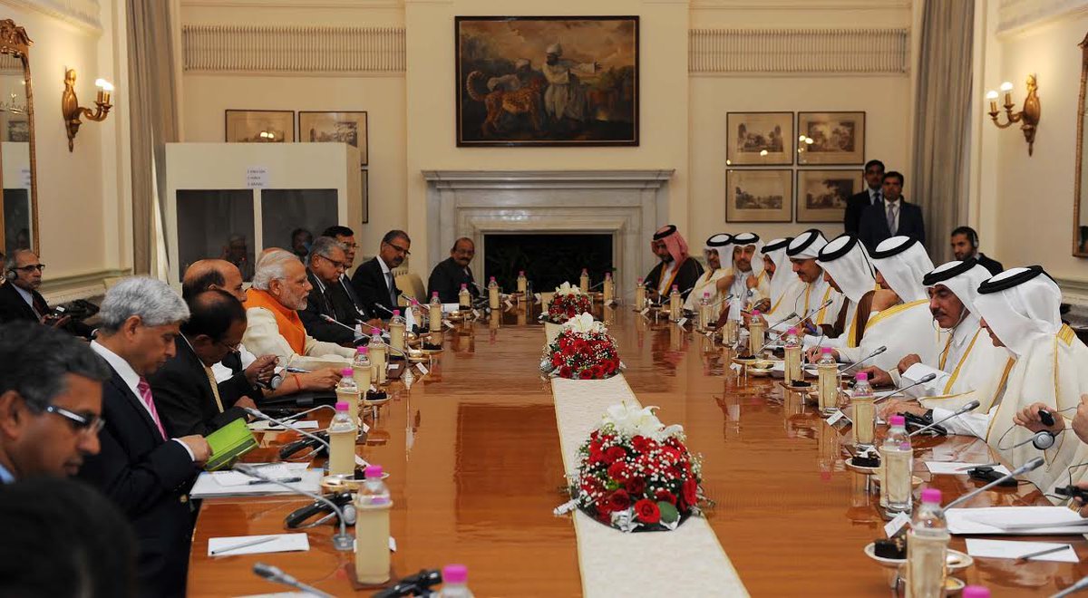 India, Qatar sign agreements on visas, cyberspace, investments