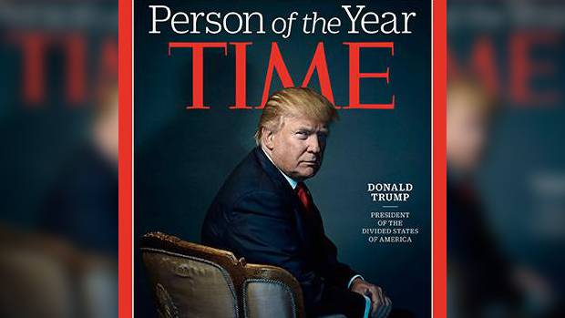 Donald Trump is Time magazine’s Person of the Year