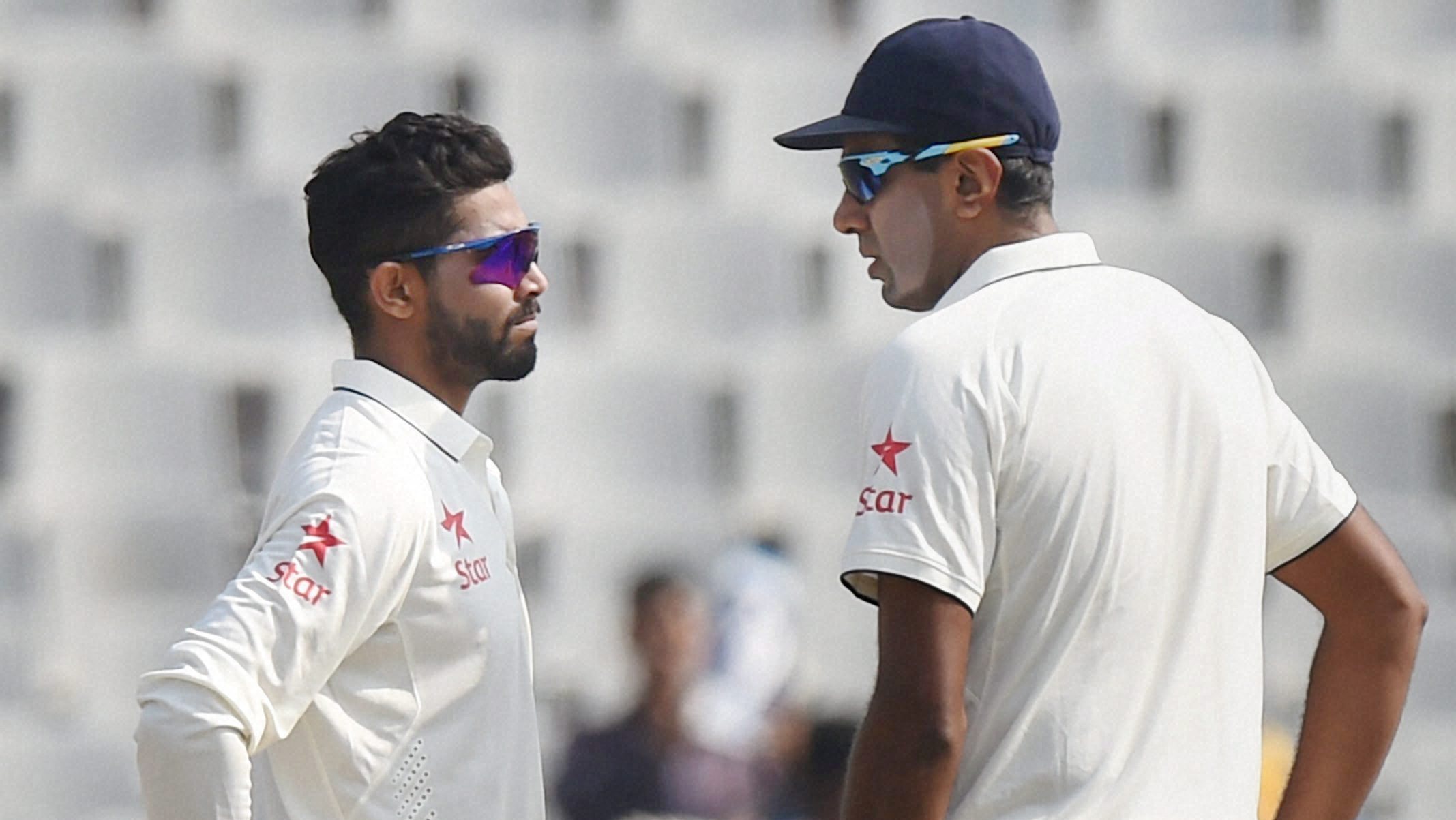 Jadeja, Ashwin second Indian duo to occupy top spots among ICC bowlers