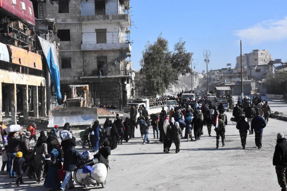 Over 13,000 civilians freed from eastern Aleppo