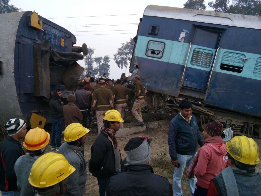 53 injured as train derails near Kanpur