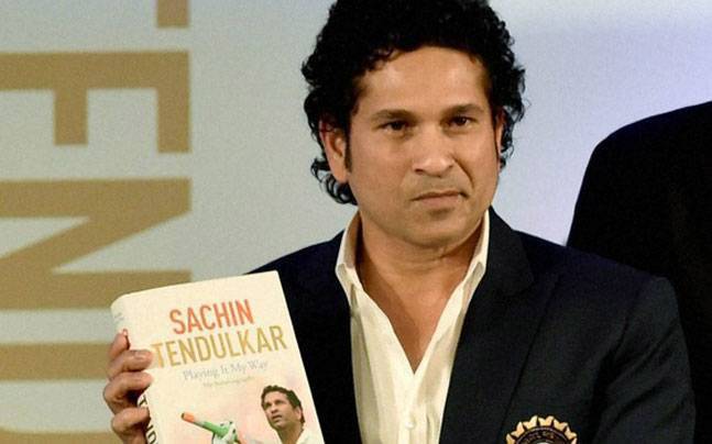 Sachin Tendulkar thanks fans after winning Crossword Book Awards