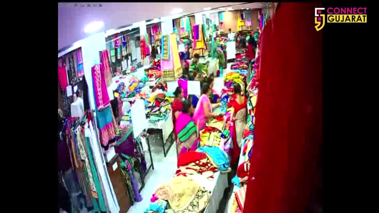 CCTV Footage of Rajkot Chain Snatching