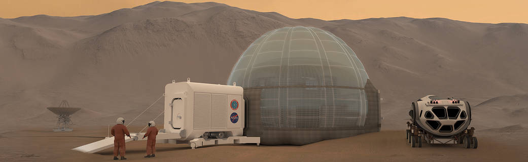 NASA may build ice homes on Mars to protect astronauts