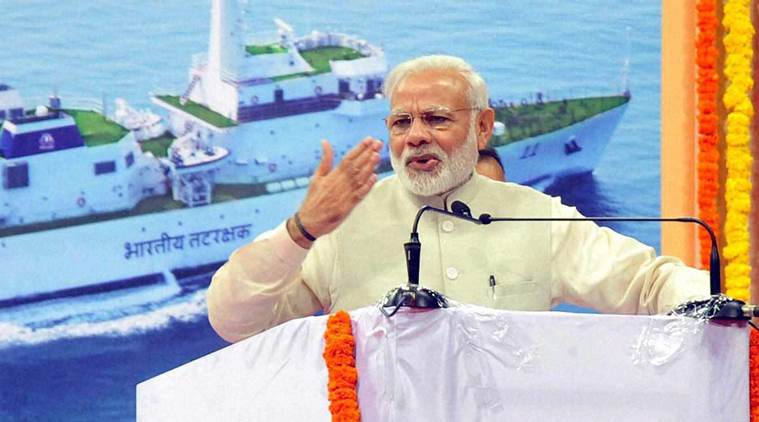 Modi greets Indian Navy on its annual day