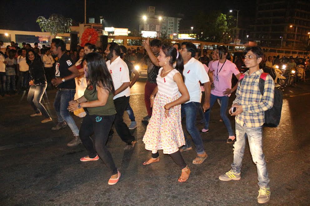 Transgenders flash mob in Vadodara