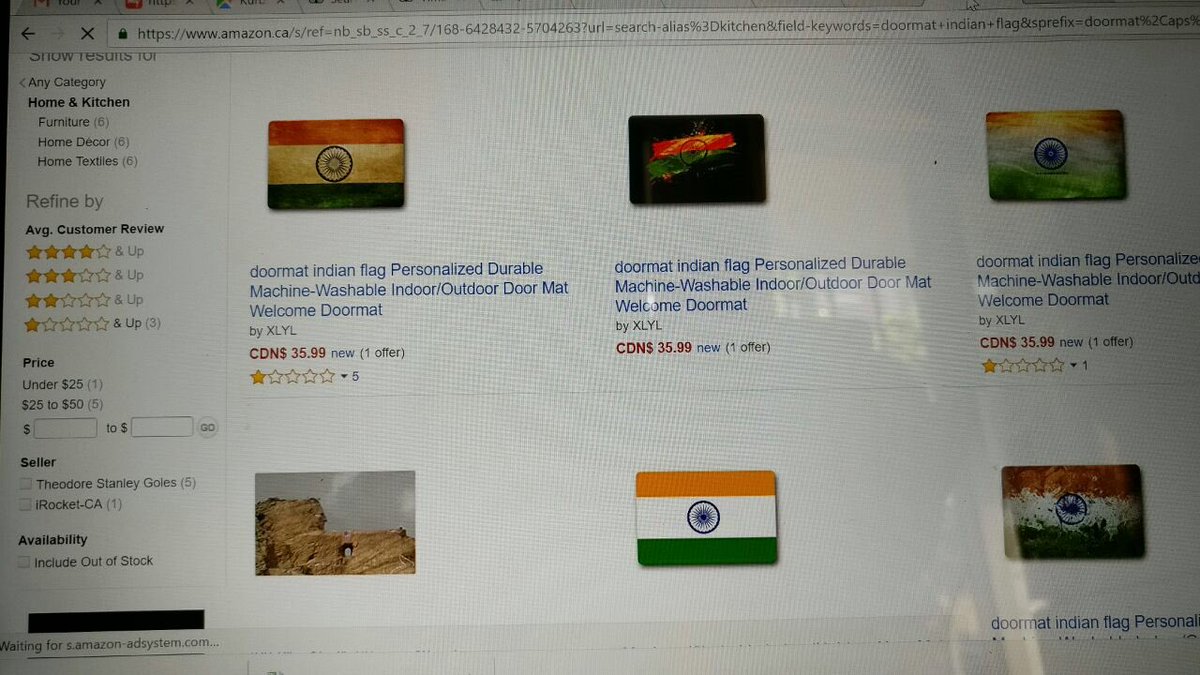 Angry Sushma asks Amazon to withdraw Tricolour themed doormats