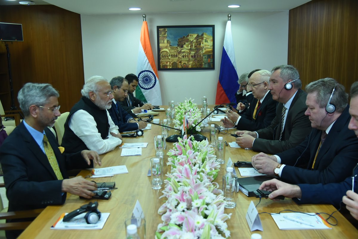 Modi discusses strategic partnership with Russian Deputy PM