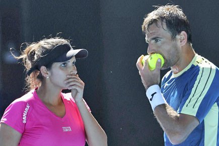 Sania beaten in Australian Open mixed doubles final