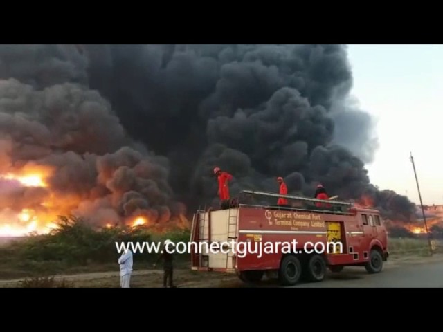 Major fire in Dahej chemical plant, Offsite emergency declared  