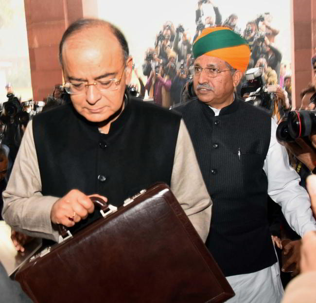 Jaitley announces Rs 2,74,114 cr for defence