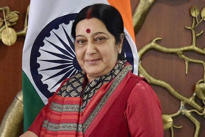Sushma Swaraj hails American’s heroism