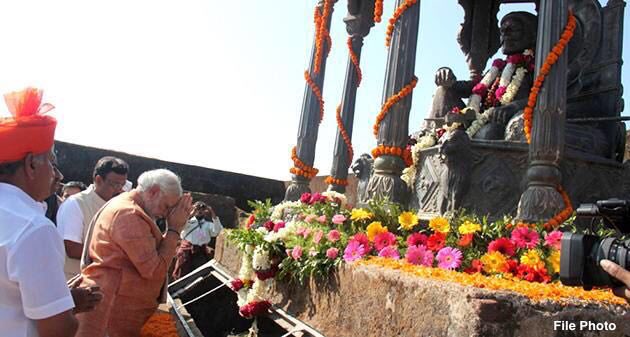 Modi pays tribute to Chhatrapati Shivaji Maharaj