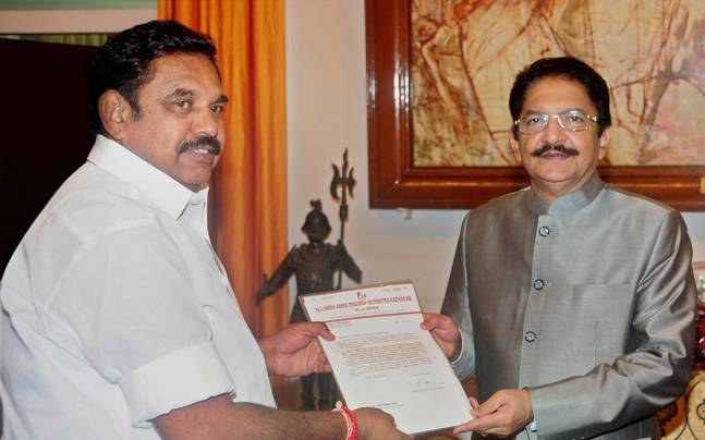 Palanisamy to be new Tamil Nadu CM