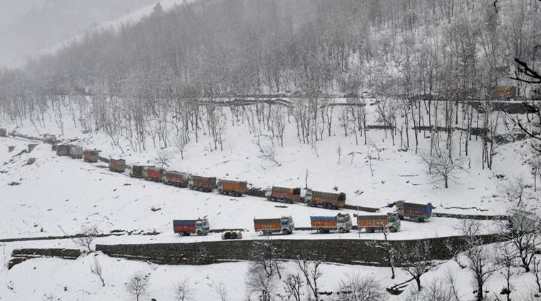 Jammu-Srinagar highway opens