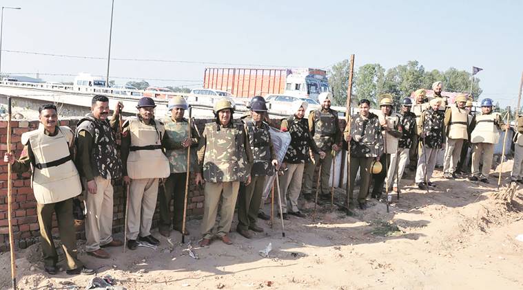 Police seal Haryana-Punjab border, traffic disrupted