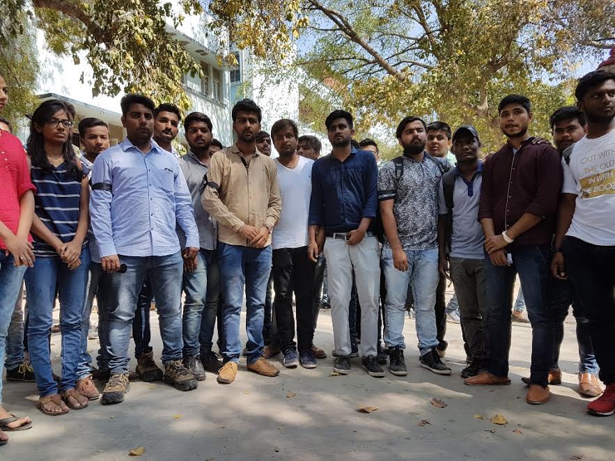 Students protest continues against NSUI