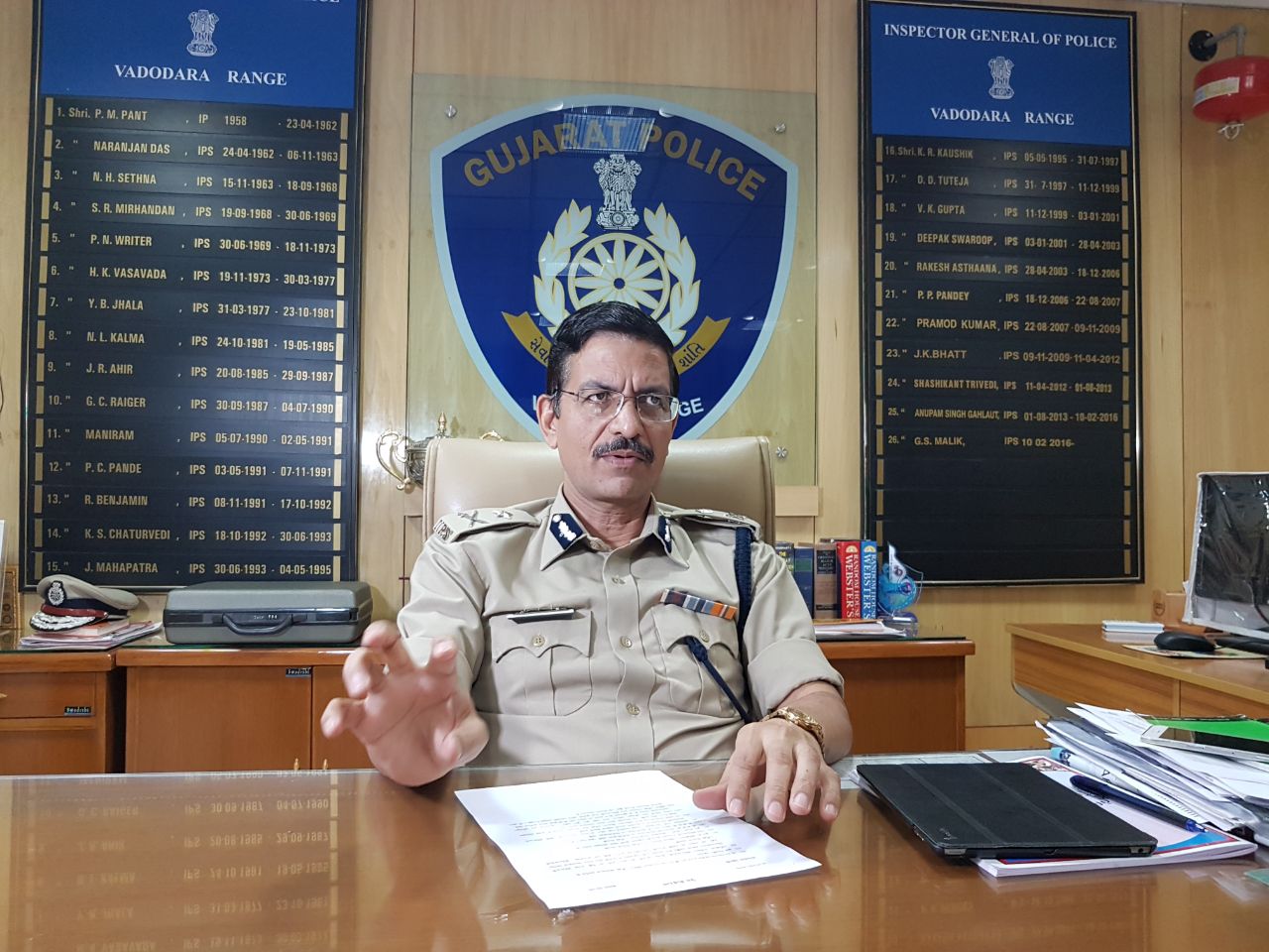 IGP Vadodara will do the departmental inquiry in Surat millionaire cop matter