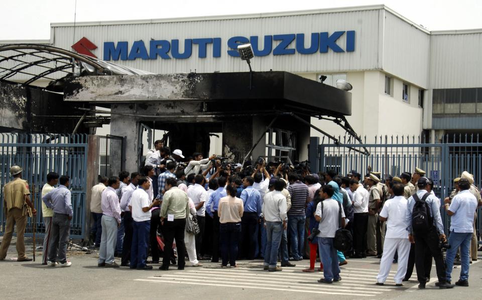 Maruti  13 former workers get Life imprisonment