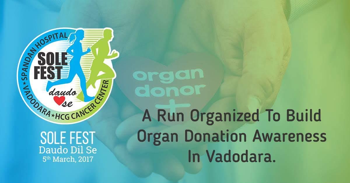 Marathon for awareness about organ donation