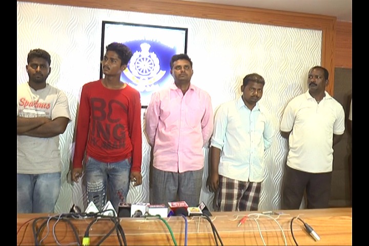 Police arrest five VMSS men who beat up locals on Saturday