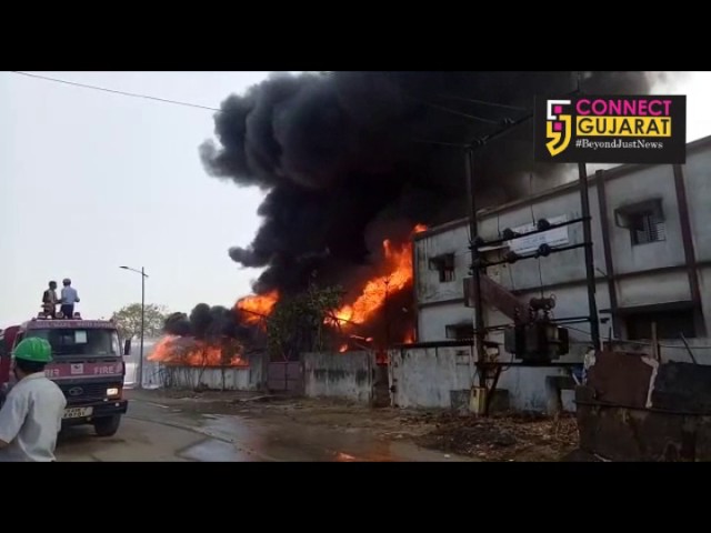 Major fire in Ankleshwar GIDC, Gujarat