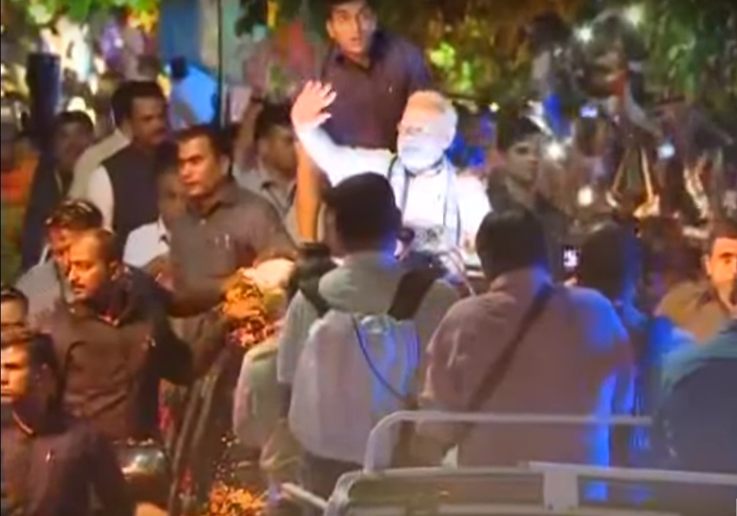 LIVE: PM Modi’s road show in Rajkot, Gujarat