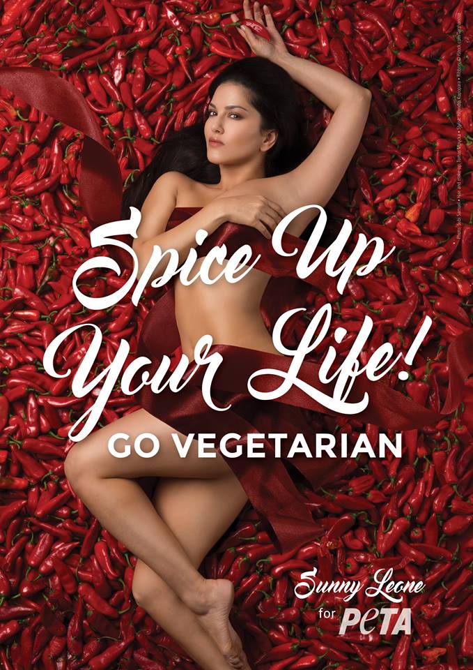 Spice up your life! Go Vegetarian: Sunny leone