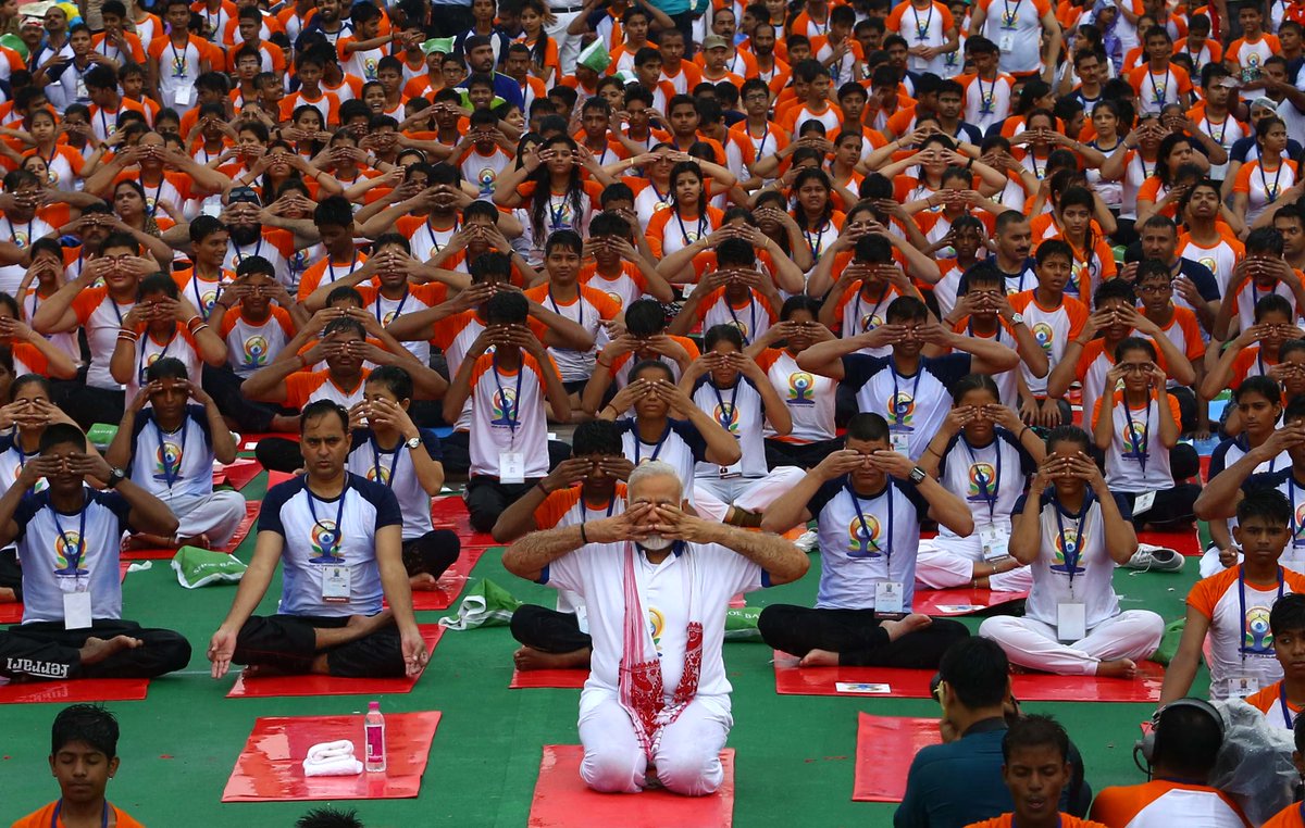 International Yoga Day 2017 : Yoga as important as salt in food says PM Modi