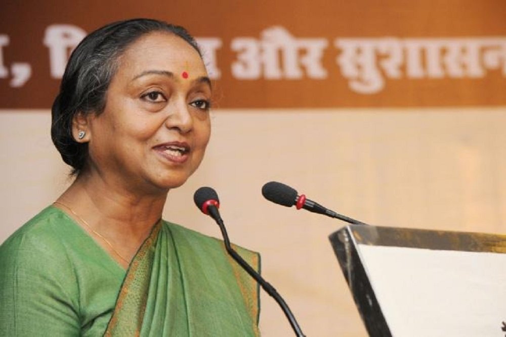 Meira kumar files her nomination for Presidential election