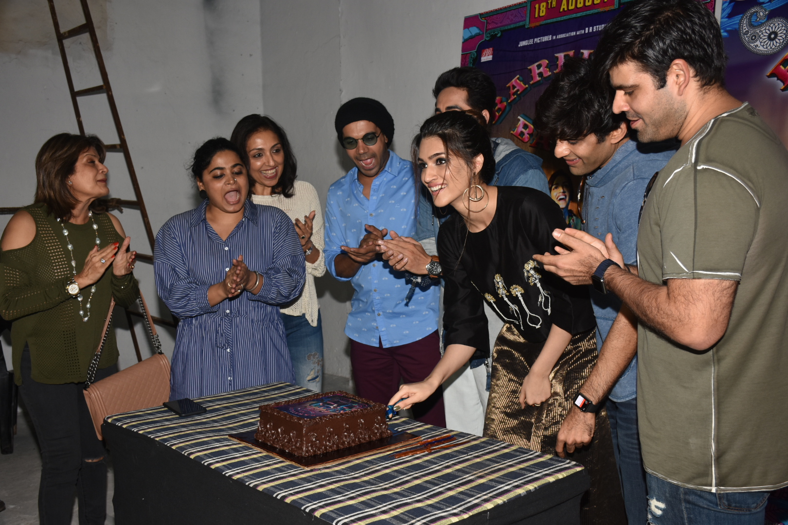 Team Bareilly Ki Barfi celebrates Kriti Sanon’s Birthday!