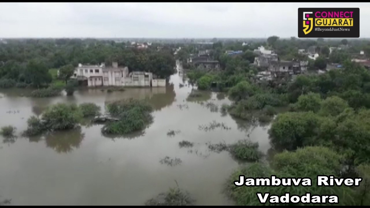 Jambuva river flows dangerously, water enters inside villages