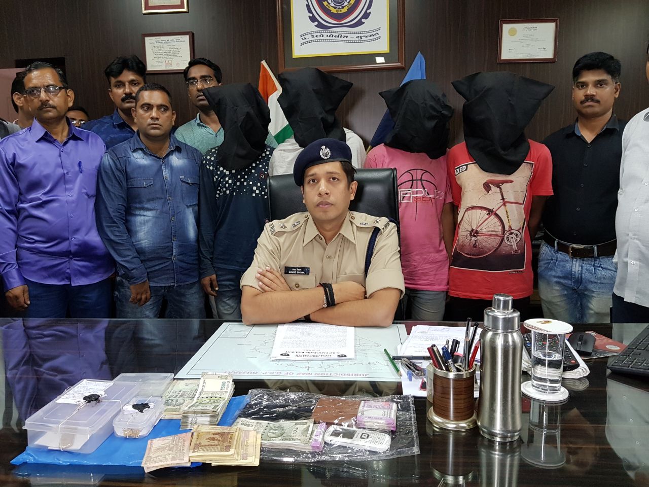 Railway police busted out state gang of robbers