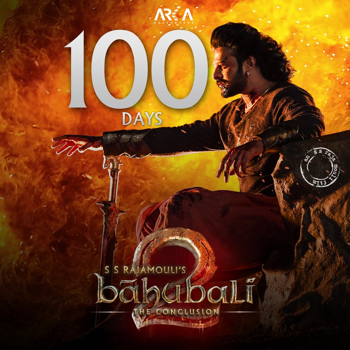 Bahubali 2 completes 100 days in cinemas